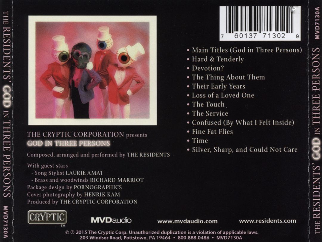 God in Three Persons cover art
