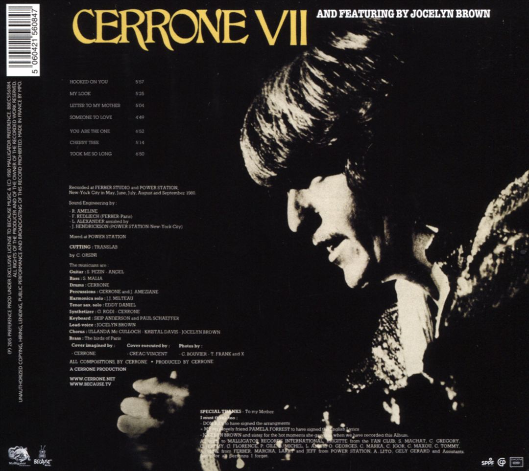 Cerrone VII: You Are the One cover art