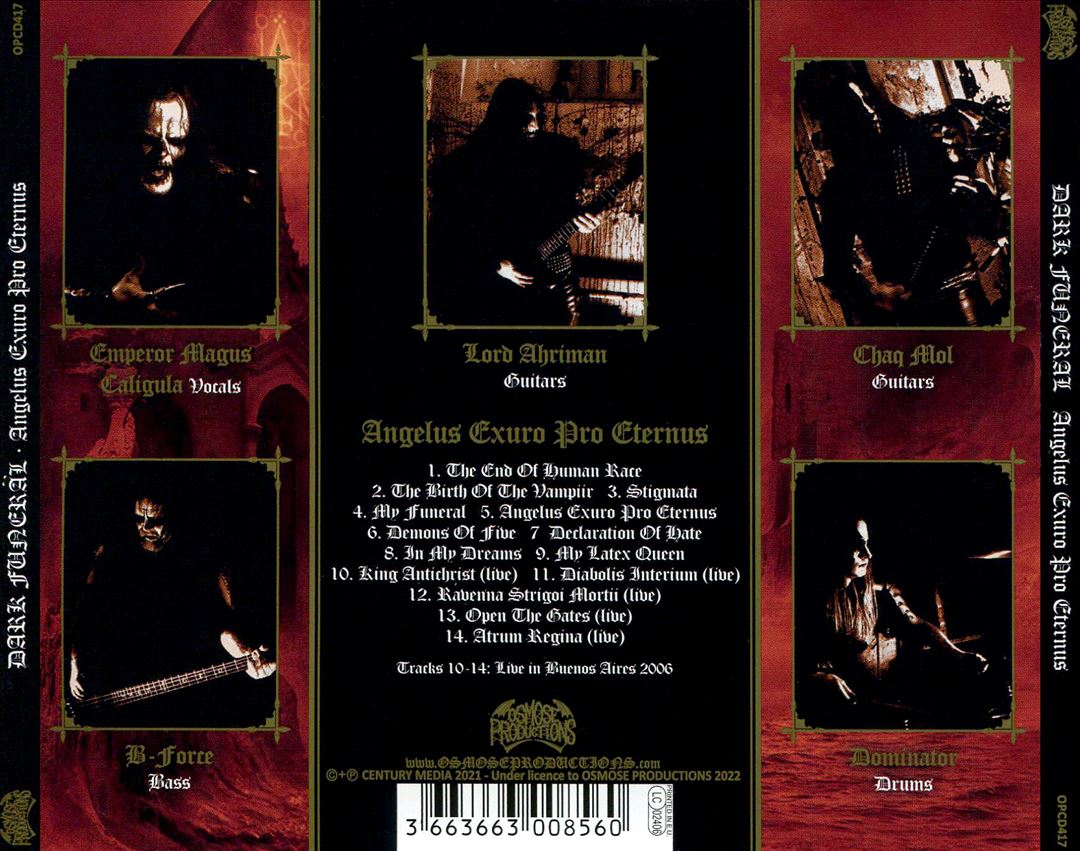 Angelus Exuro Pro Eternus cover art