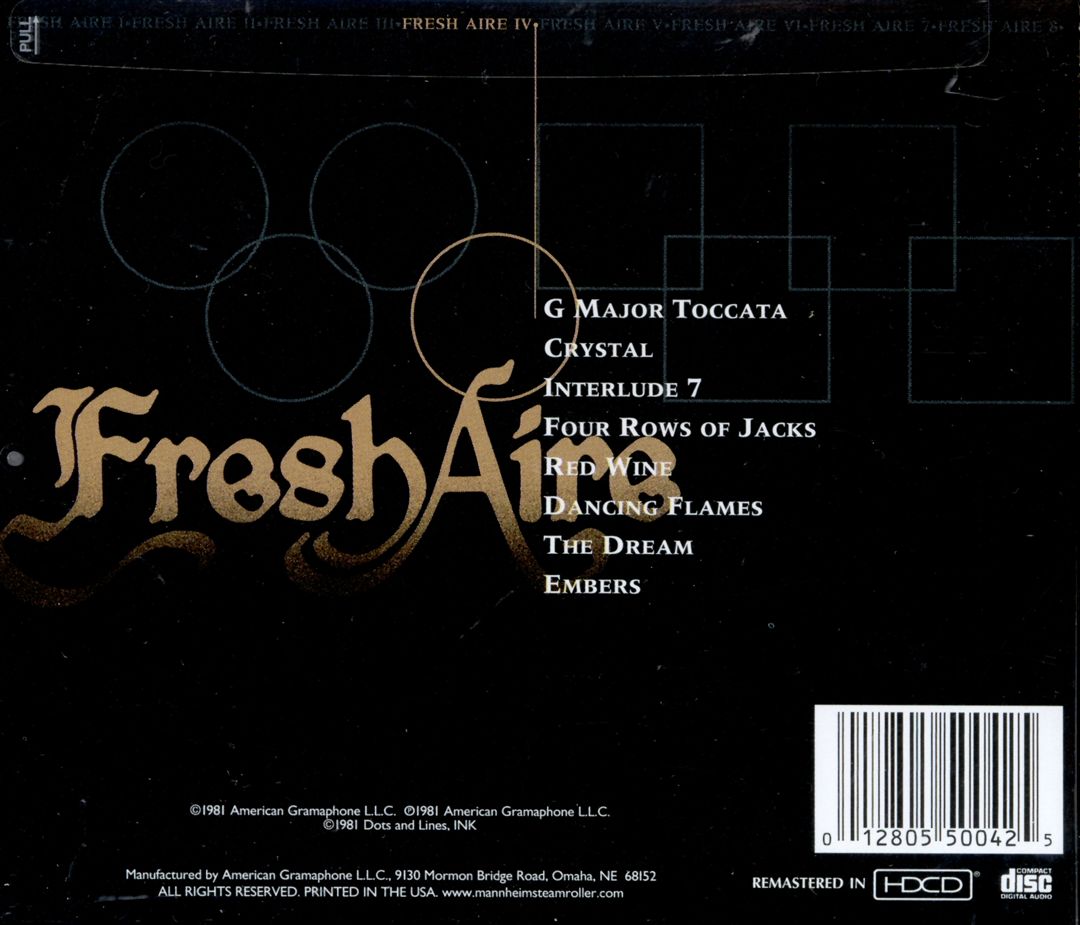Fresh Aire 4 cover art