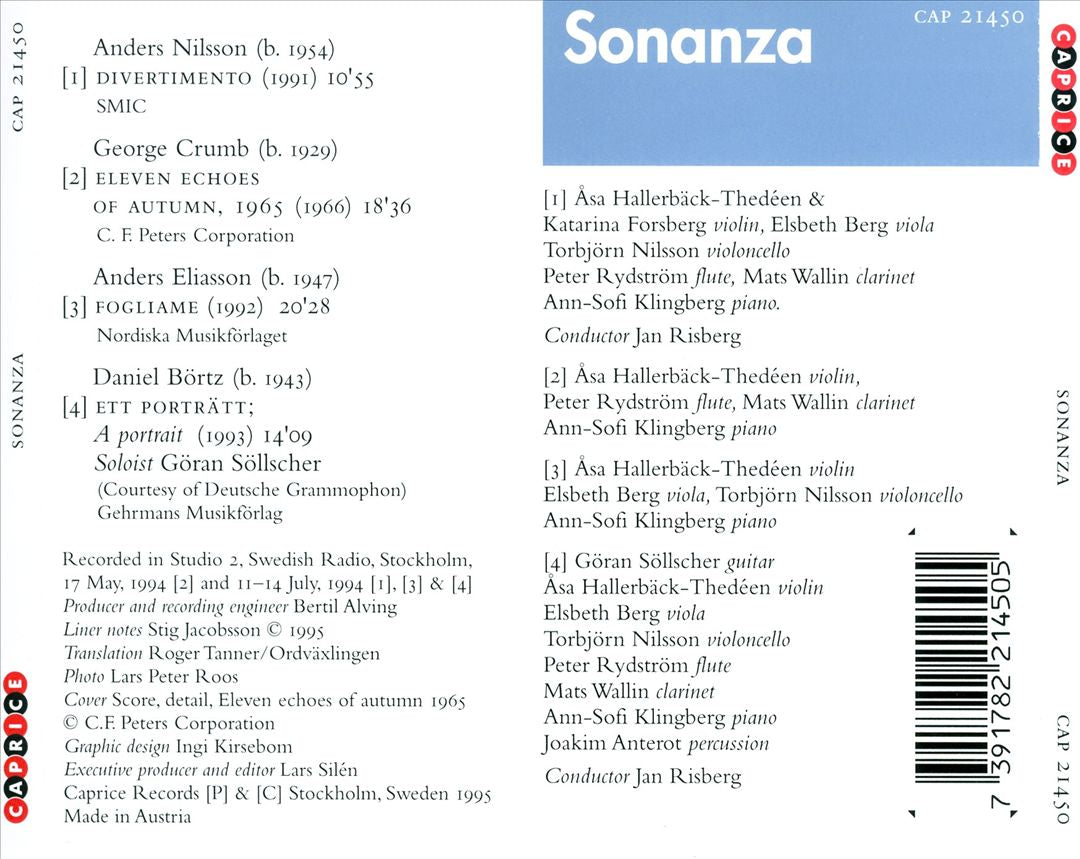 Sonanza cover art