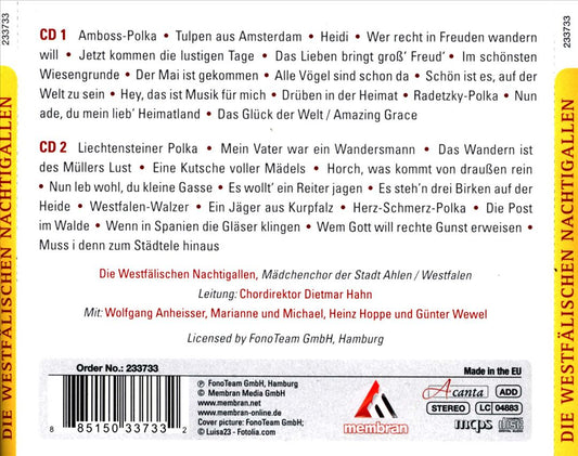Die Froehlichen Lieder der Heimat cover art