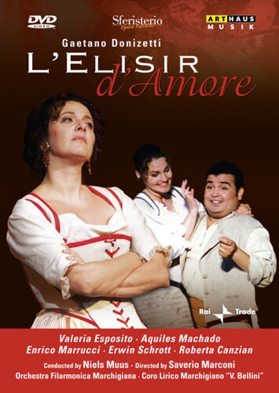 Gaetano Donizetti - L'Elisir D'Amore (2 Dvd) cover art