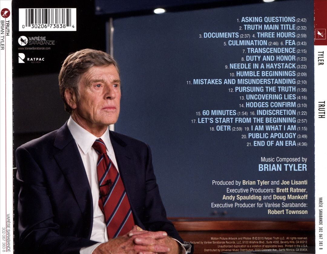 Truth [Original Motion Picture Soundtrack] cover art