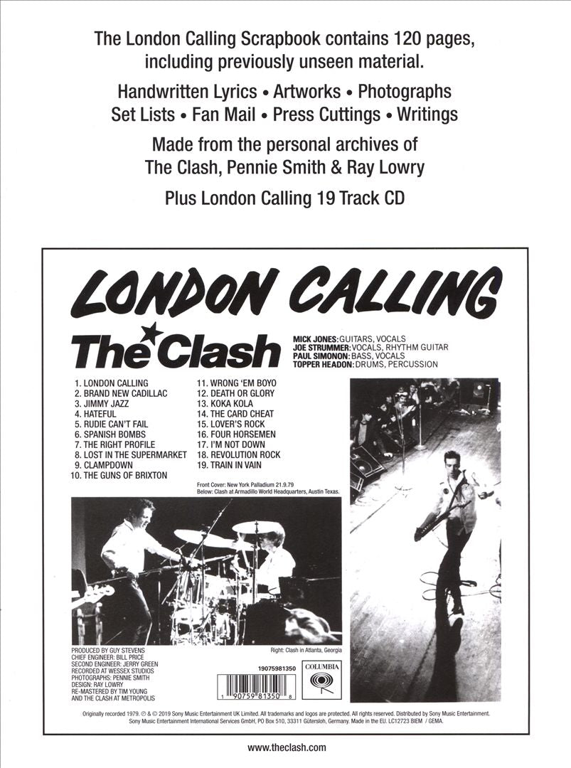 London Calling [40th Anniversary Edition: The Scrapbook] cover art