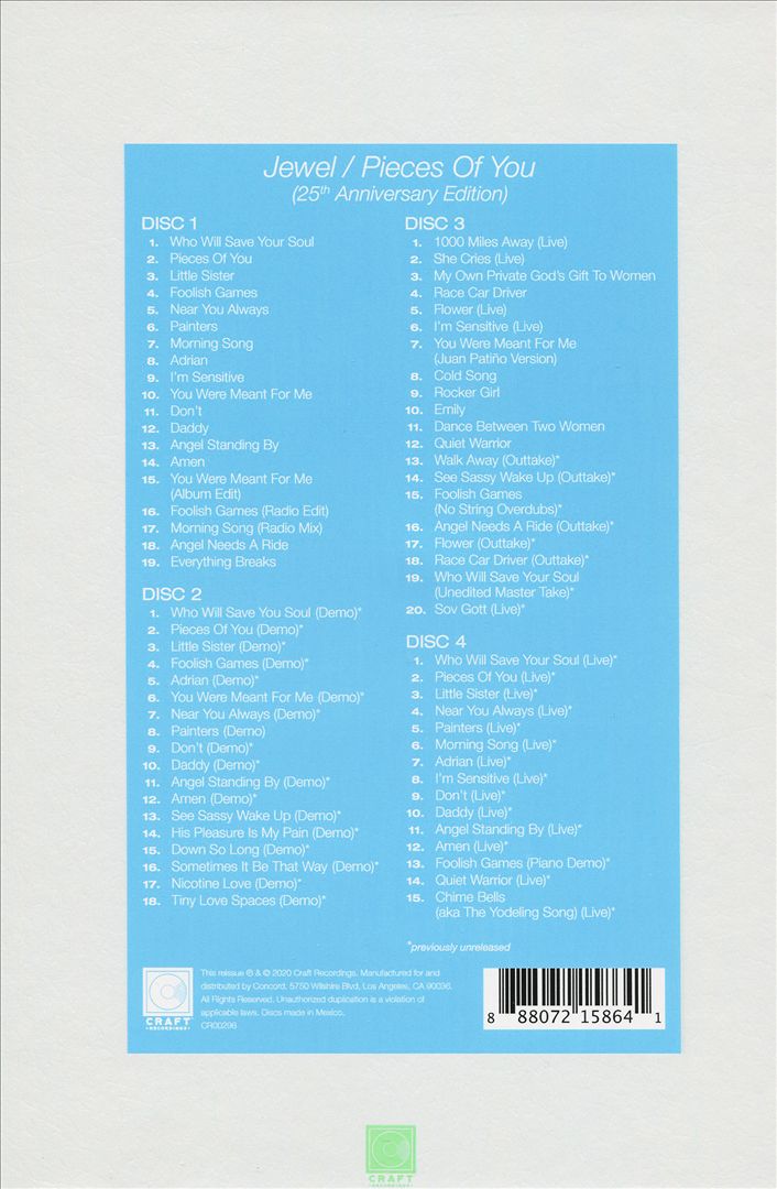 Pieces of You [25th Anniversary Edition] cover art