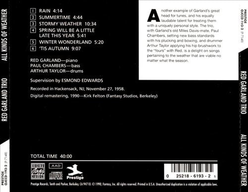 All Kinds of Weather cover art