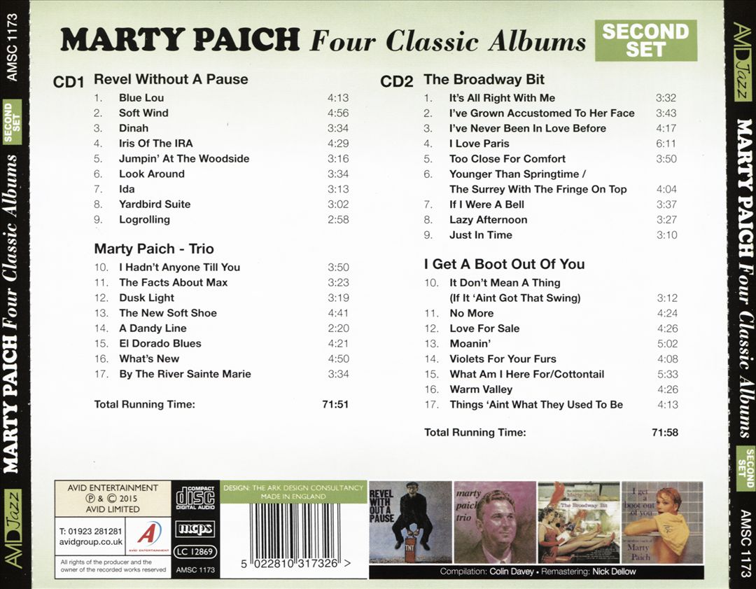 Four Classic Albums, Vol. 2 cover art