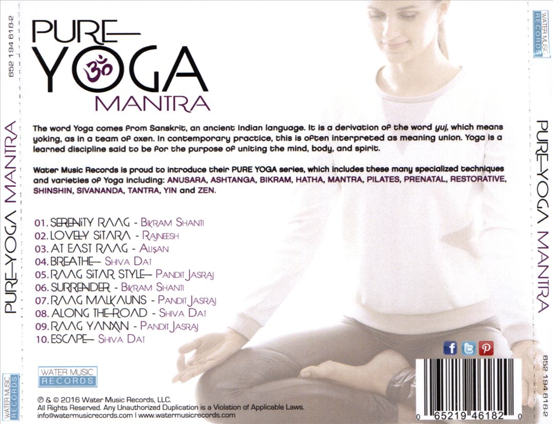 Pure Yoga Mantra cover art