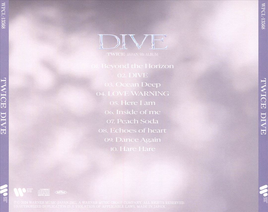 Dive cover art