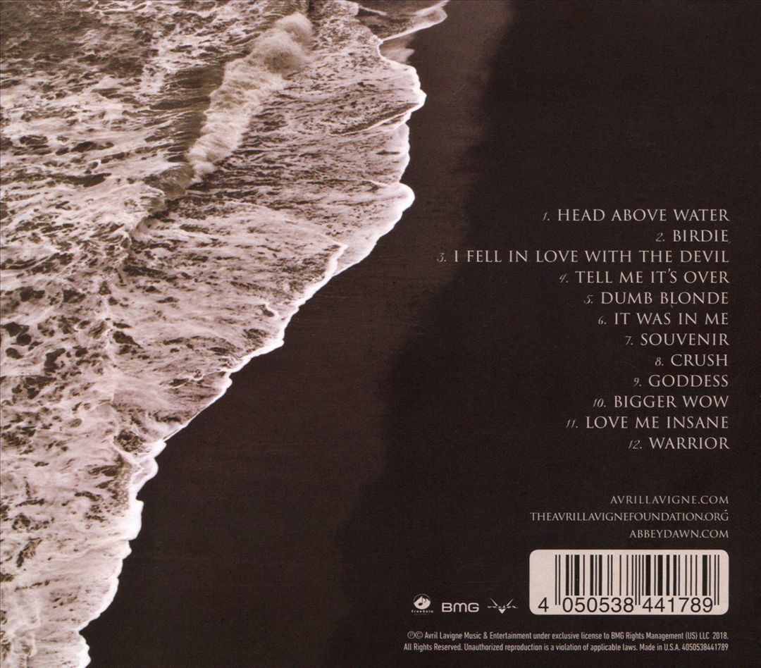 Head Above Water cover art