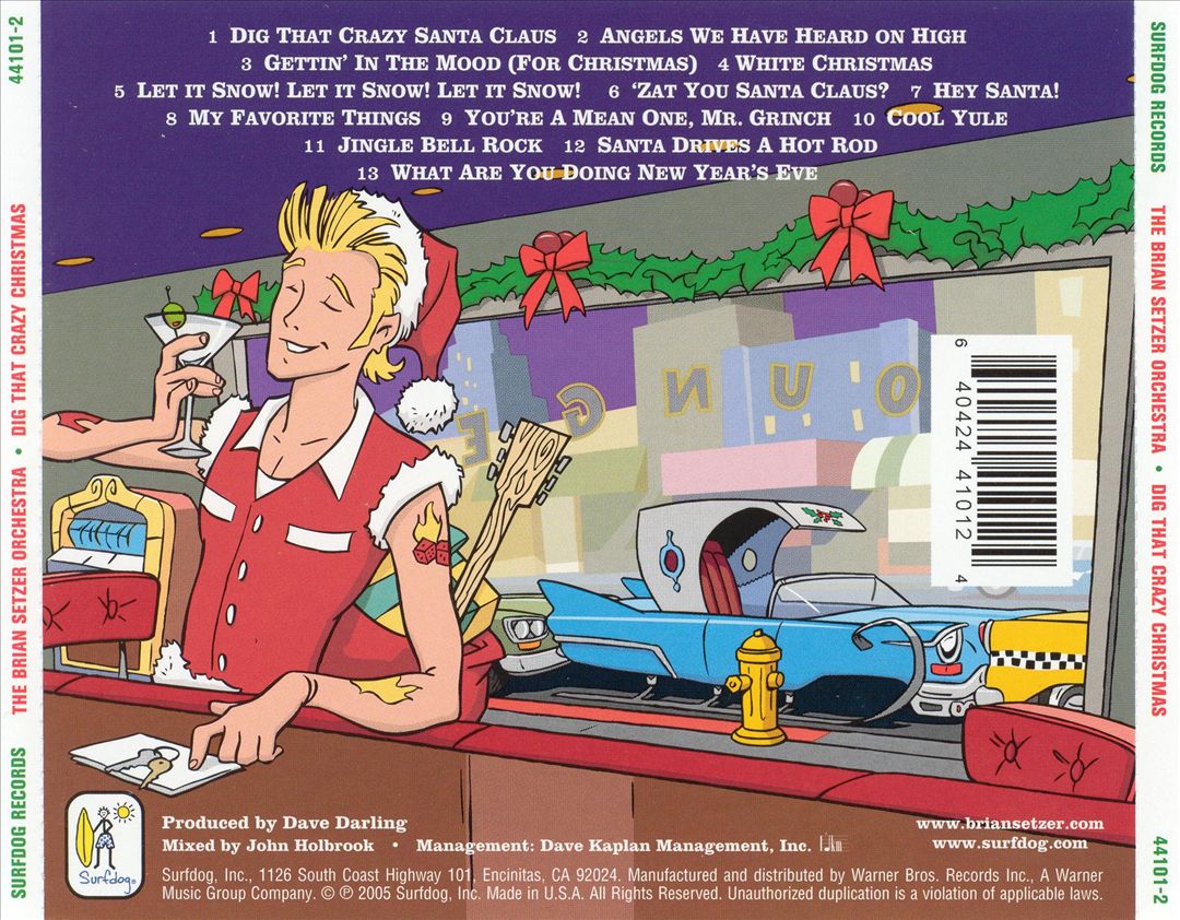 Dig That Crazy Christmas cover art