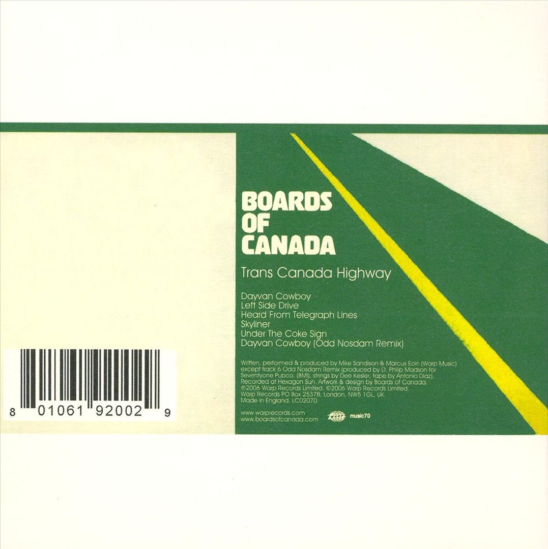 Trans Canada Highway cover art