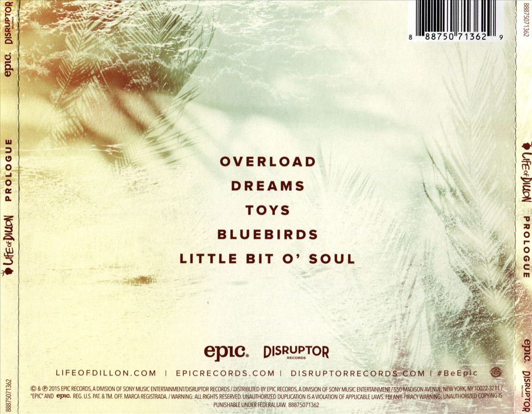 Prologue Ep cover art