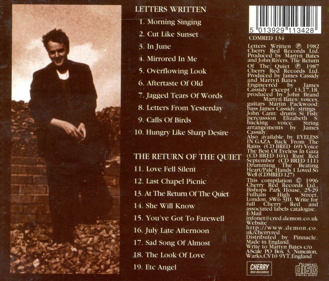Letters Written/The Return of the Quiet cover art