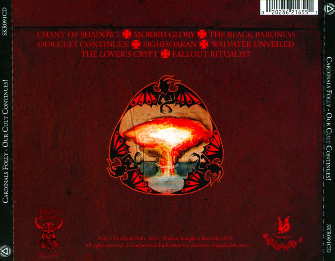Our Cult Continues! cover art