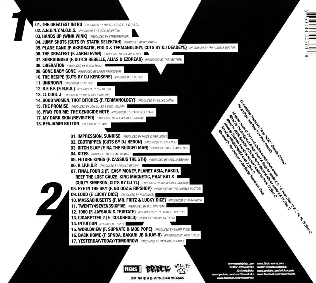 Greatest X cover art