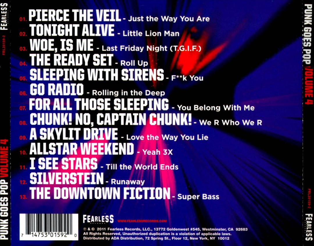 Punk Goes Pop, Vol. 4 cover art