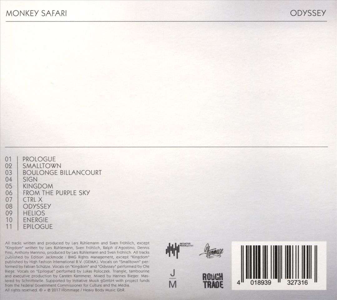 Odyssey cover art