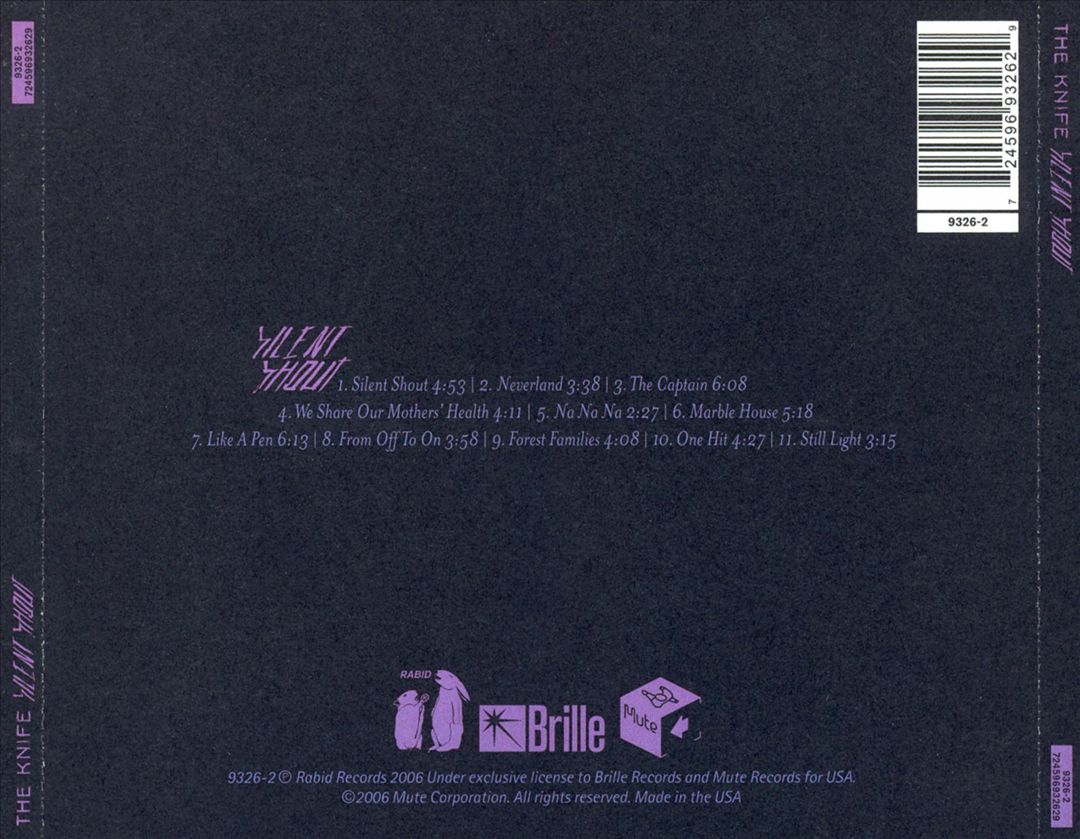 Silent Shout cover art