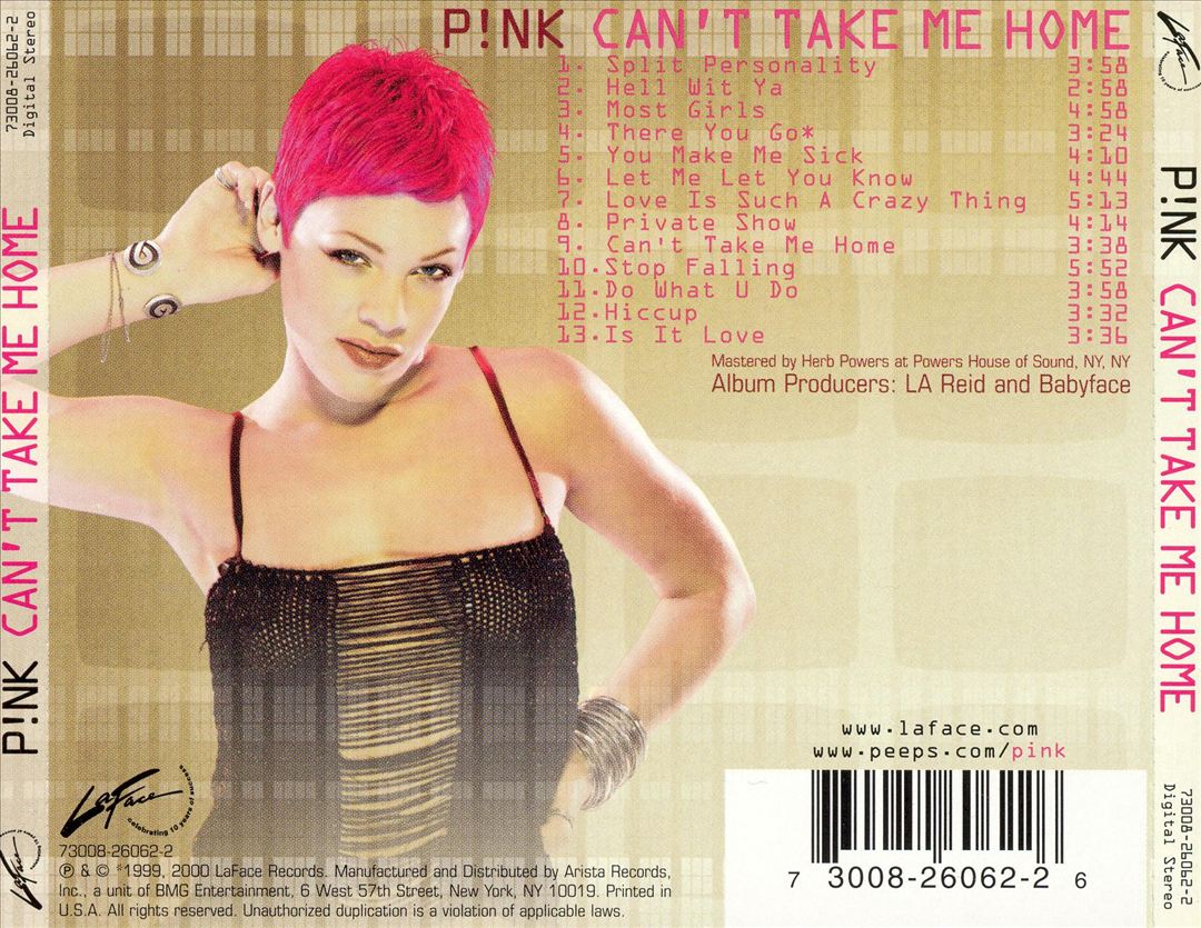 Can't Take Me Home cover art