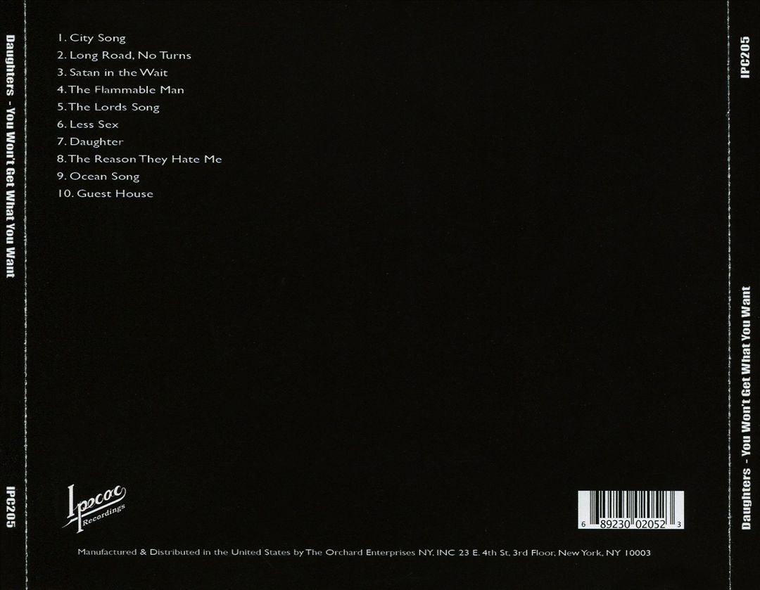 You Won't Get What You Want cover art