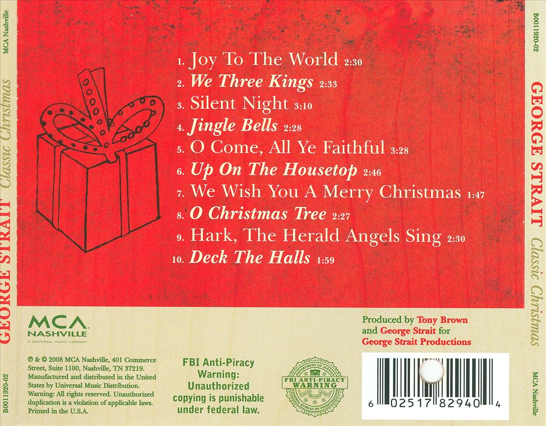 Classic Christmas cover art