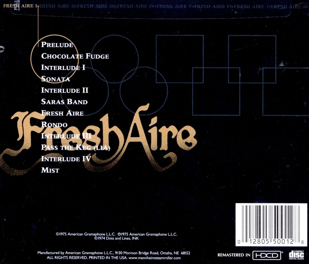 Fresh Aire cover art