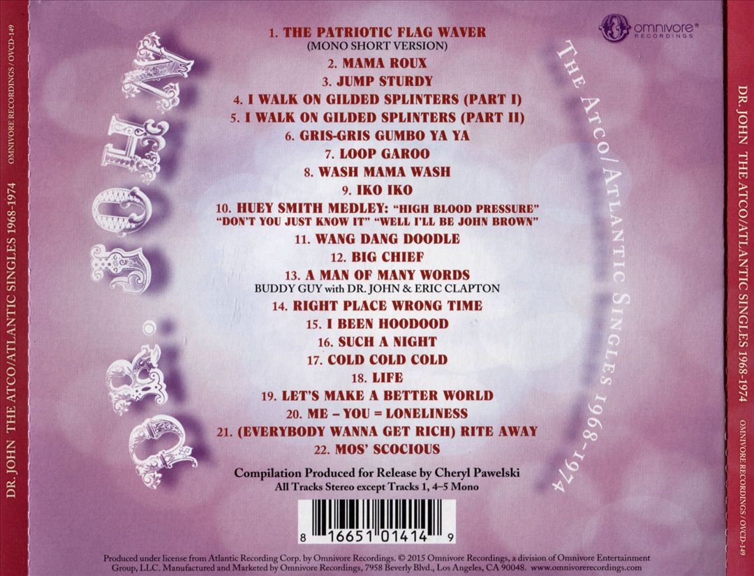 Atco/Atlantic Singles 1968-1974 cover art