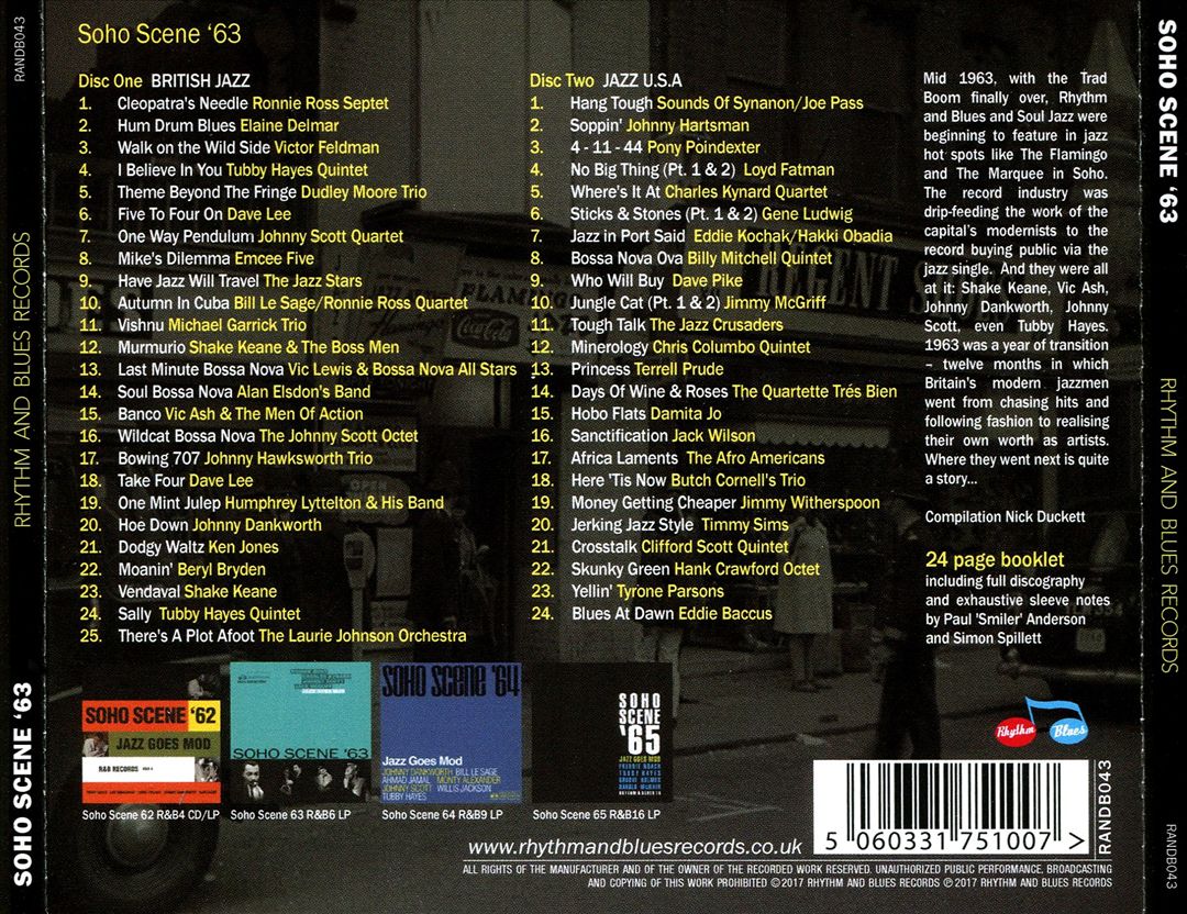 Soho Scene 63 cover art