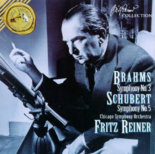 Brahms: Symphony No.3; Schubert: Symphony No.5; Mendelssohn: The Hebrides cover art