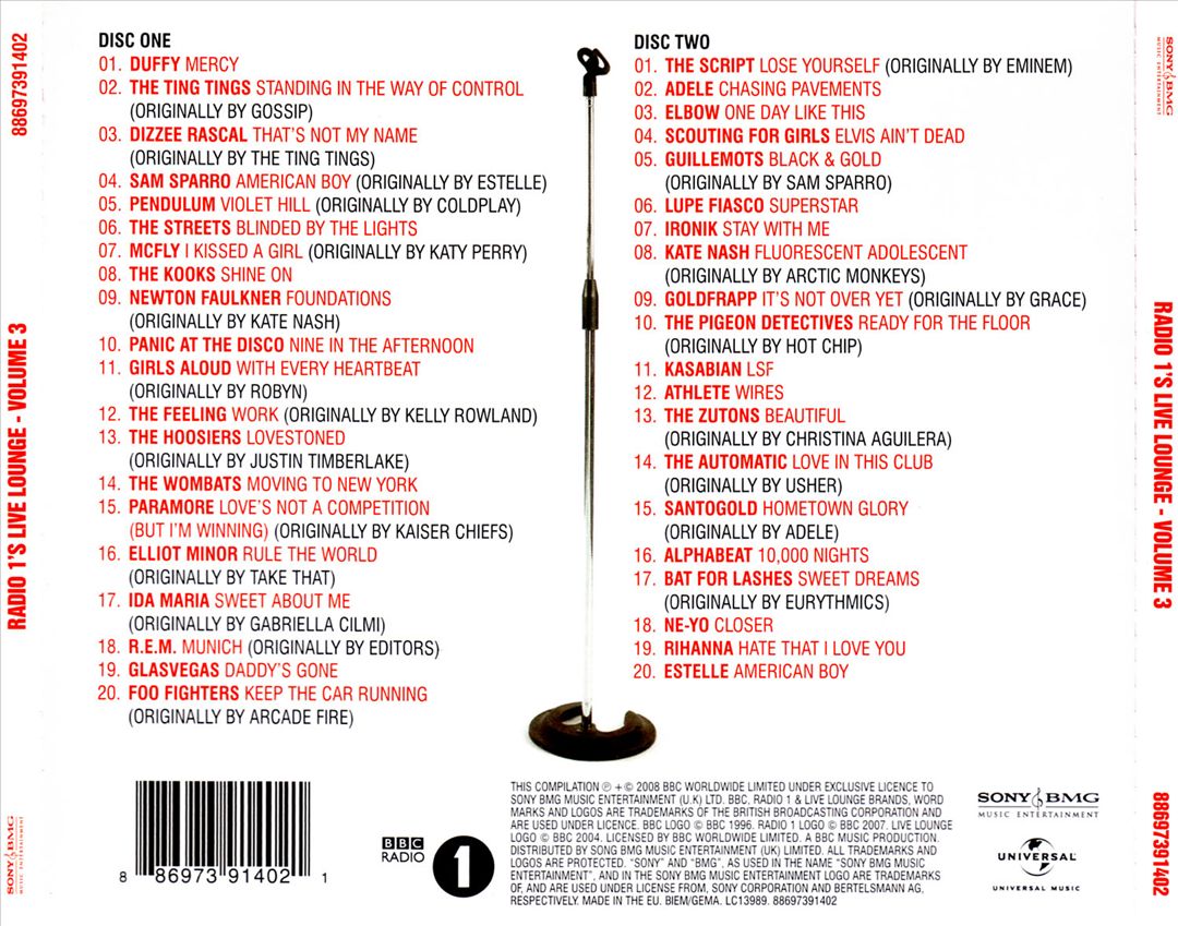 Radio 1's Live Lounge, Vol. 3 cover art