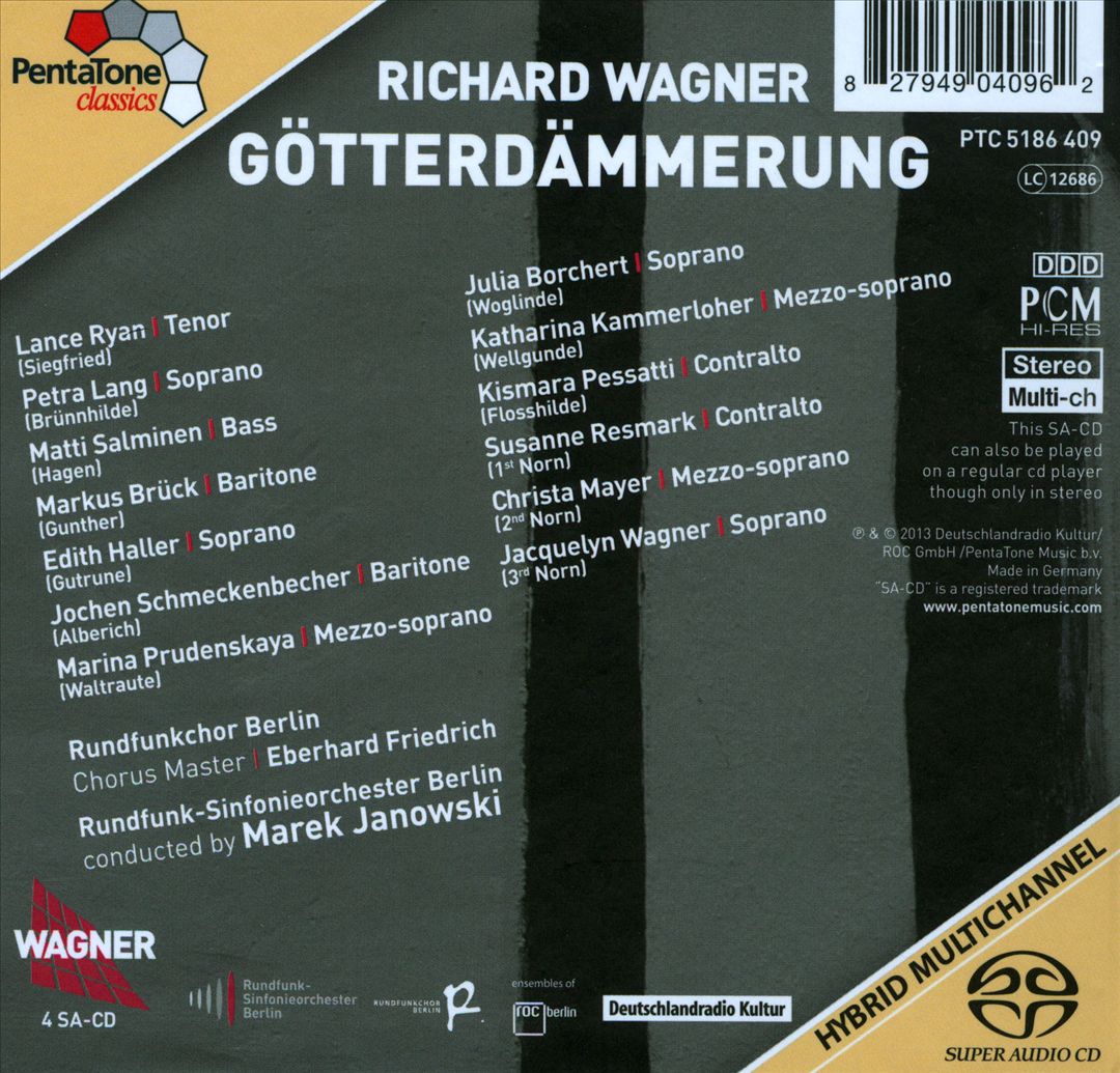 Richard Wagner: Götterdämmerung cover art