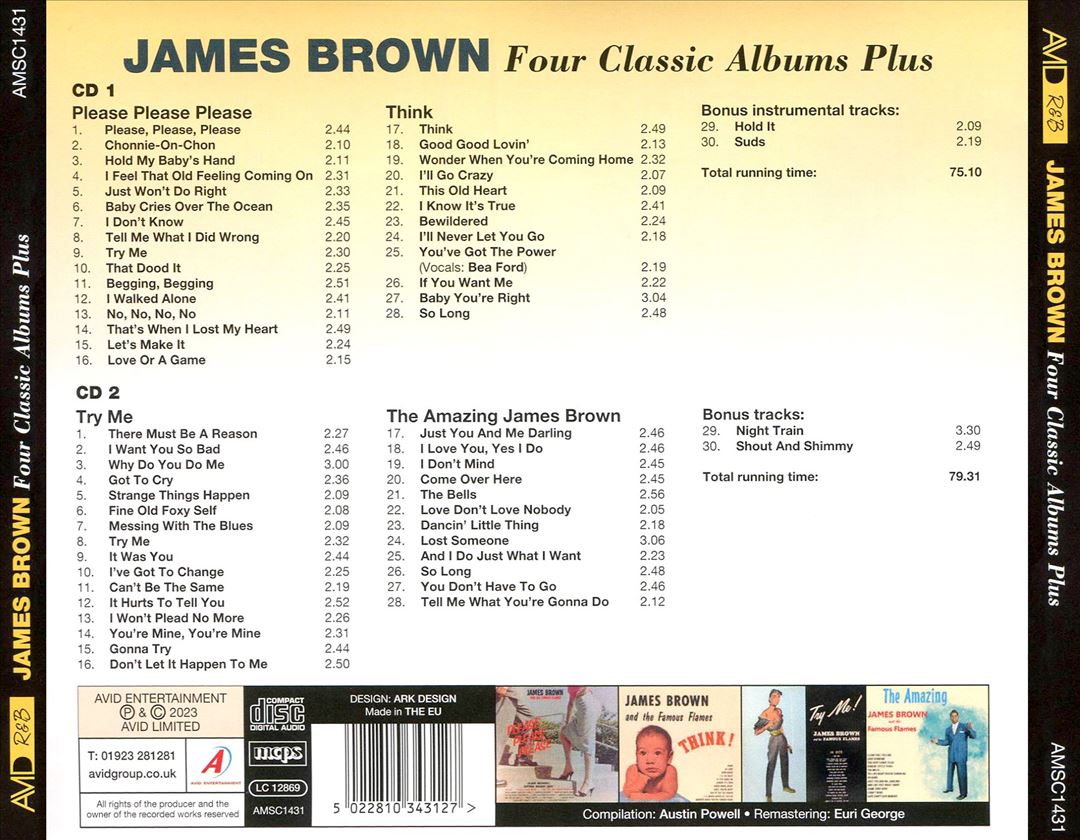 Four Classic Albums Plus cover art