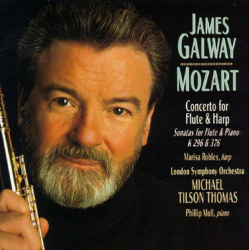 Mozart: Concerto for Flute & Harp, K299; Sonatas for Violin & Piano,  K296 & K376 cover art