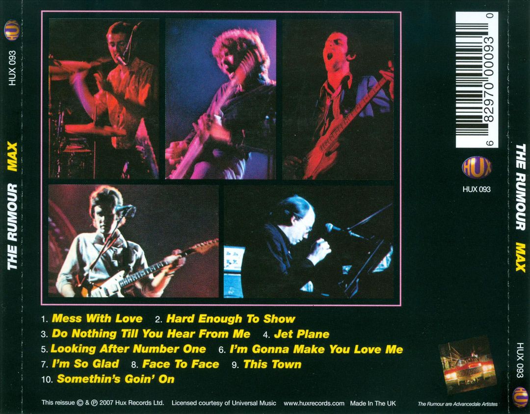 Max cover art