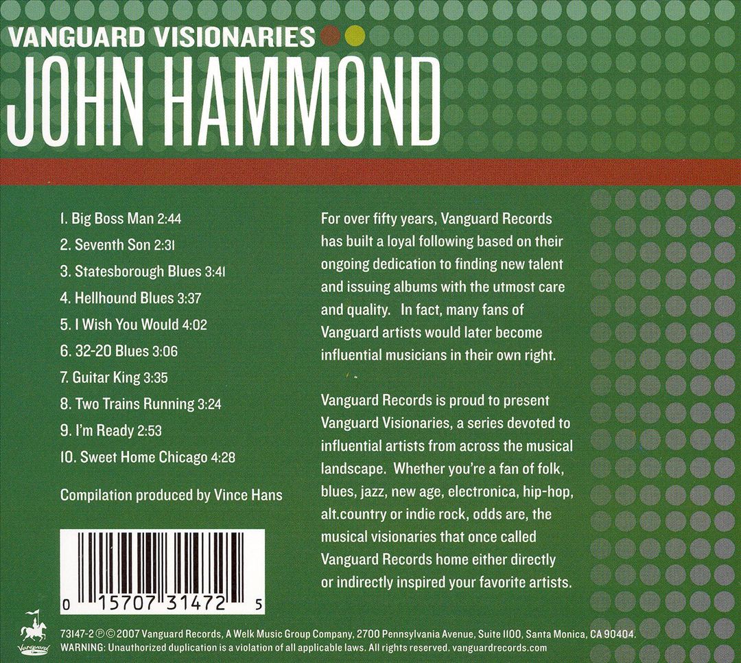 Vanguard Visionaries cover art