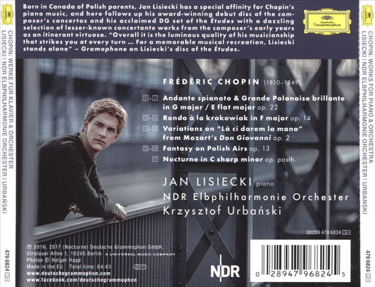 Chopin: Works for Piano & Orchestra cover art