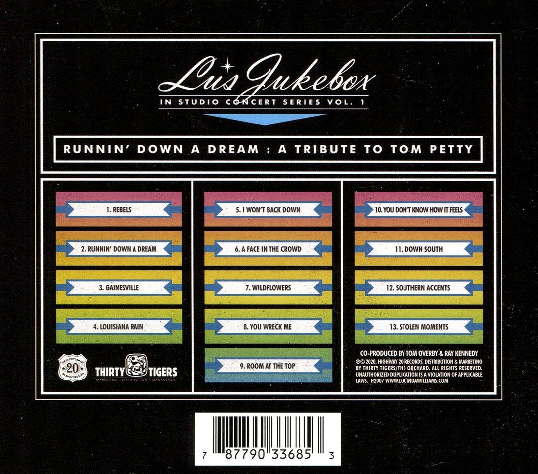 Lu's Jukebox, Vol. 1: Runnin' Down a Dream: A Tribute to Tom Petty cover art