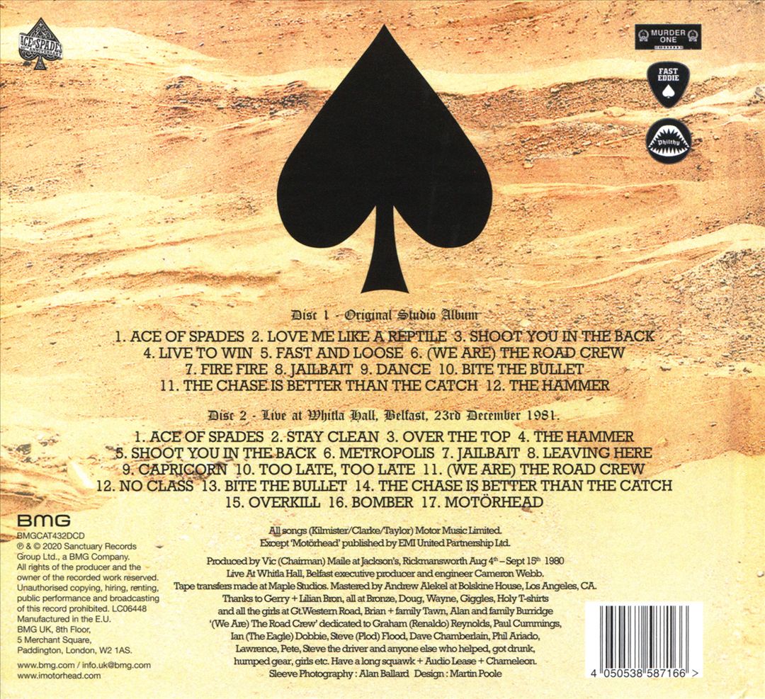 Ace of Spades cover art