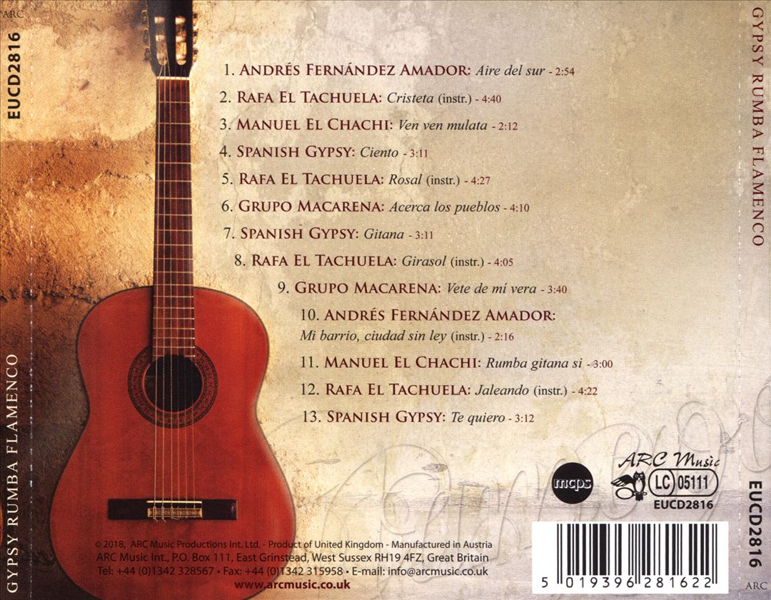 Gypsy Rumba Flamenco cover art