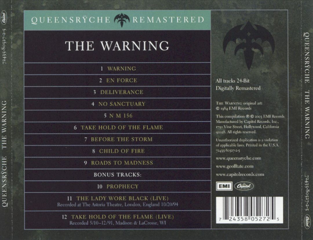 The Warning [Bonus Tracks] cover art