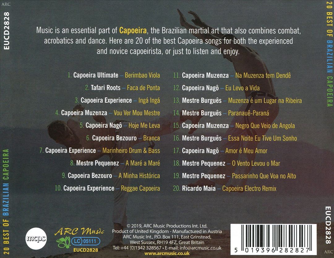 20 Best of Brazilian Capoeira cover art