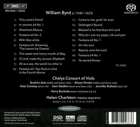 Honour of William Byrd cover art