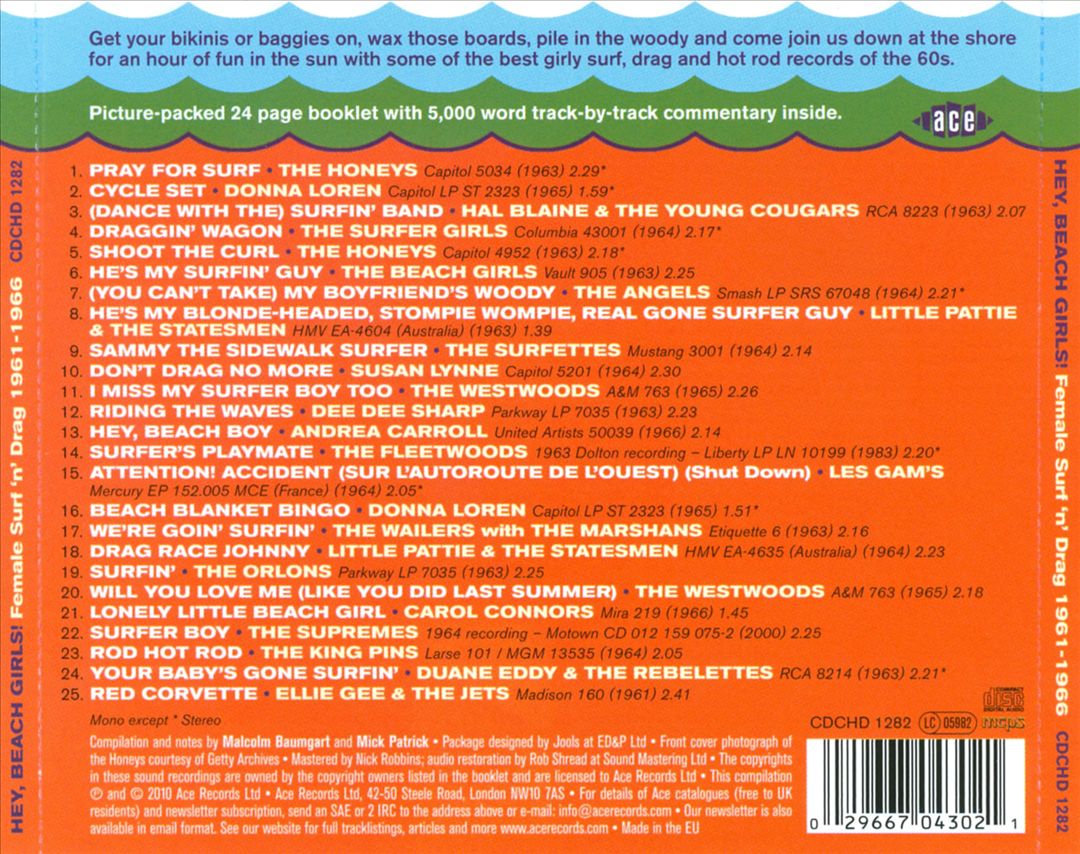 Hey Beach Girls: Female Surf 'n' Drag cover art