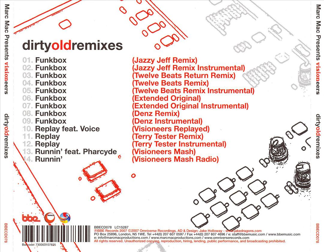 Dirty Old Remixes cover art