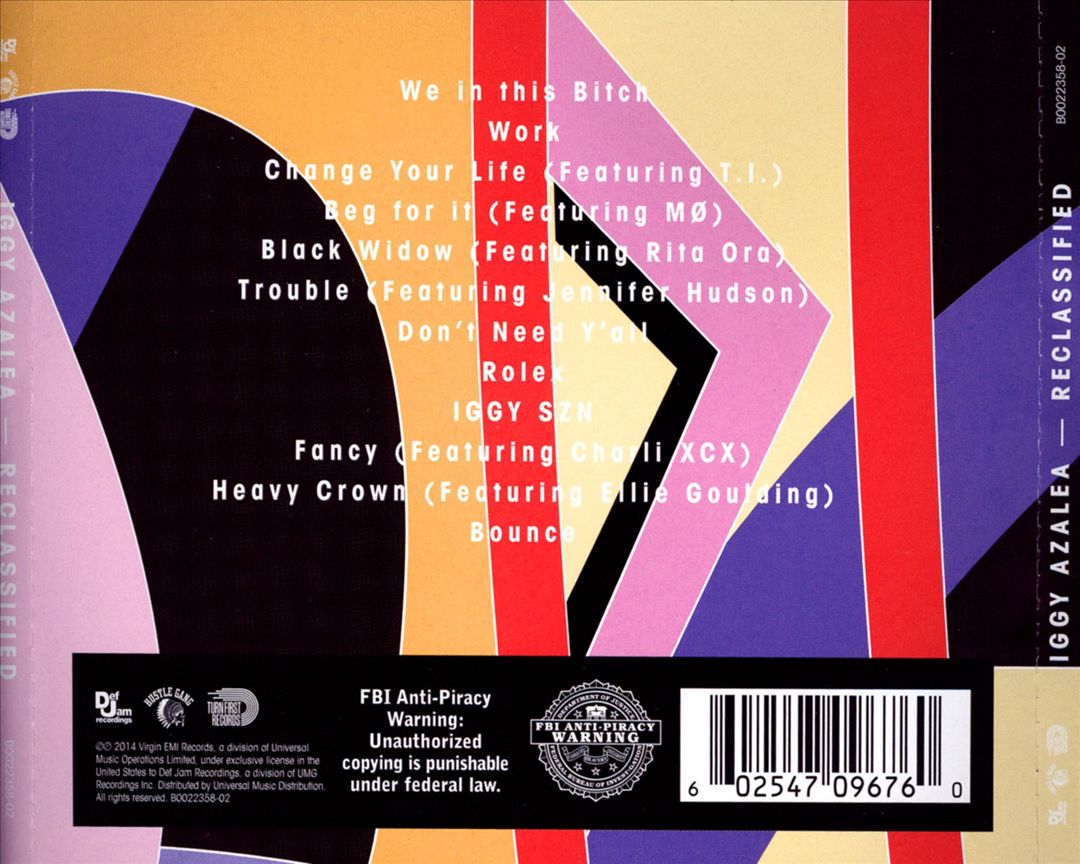 Reclassified cover art