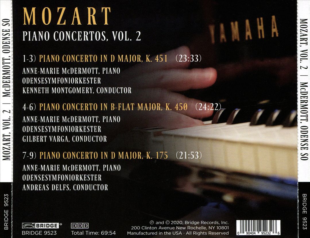Mozart: Piano Concertos, Vol. 2 - K. 451, K. 450, K.175 cover art