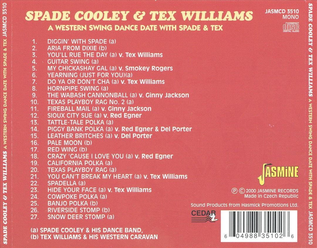 Western Swing Dance Date with Spade & Tex cover art