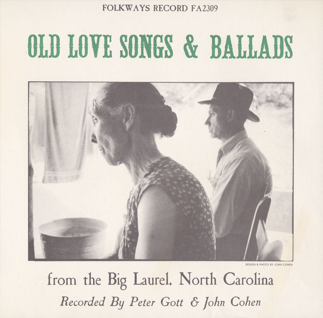 Old Love Songs & Ballads From the Big Laurel, North Carolina cover art